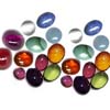 Originated from the mines in Brasil/India A Grade Mixed Cabochon Multicolor Gems Lot